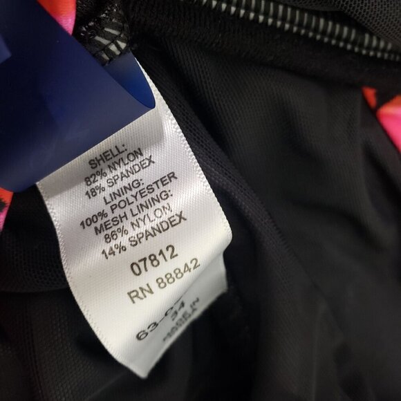 Swimsuits for All Floral Halter Swim Dress Nylon Stretch Womens Size 34 - Picture 5 of 10